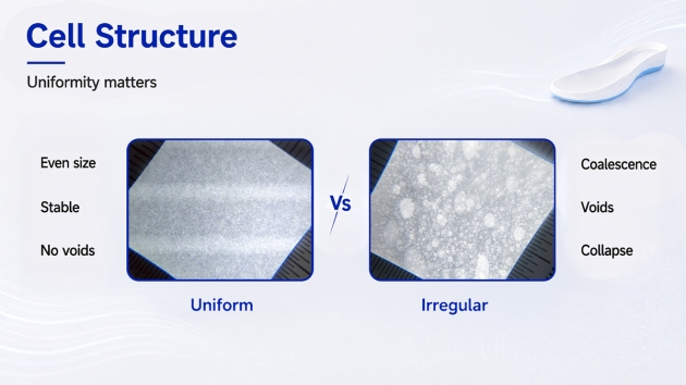 Scf Injection Midsole How to Evaluate SCF Injection Foam Quality: A Testing Guide to Cell ...