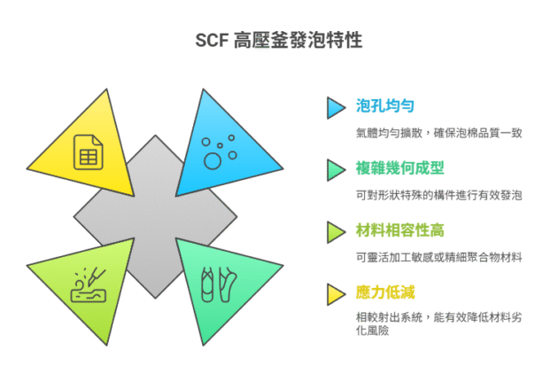 Scf Injection SCF 發泡與 SCF 高壓釜製程在鞋類製造中的利與弊 - Tien Kang Co., Ltd.